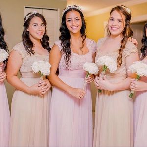 Blush Pink Vintage Style Gown